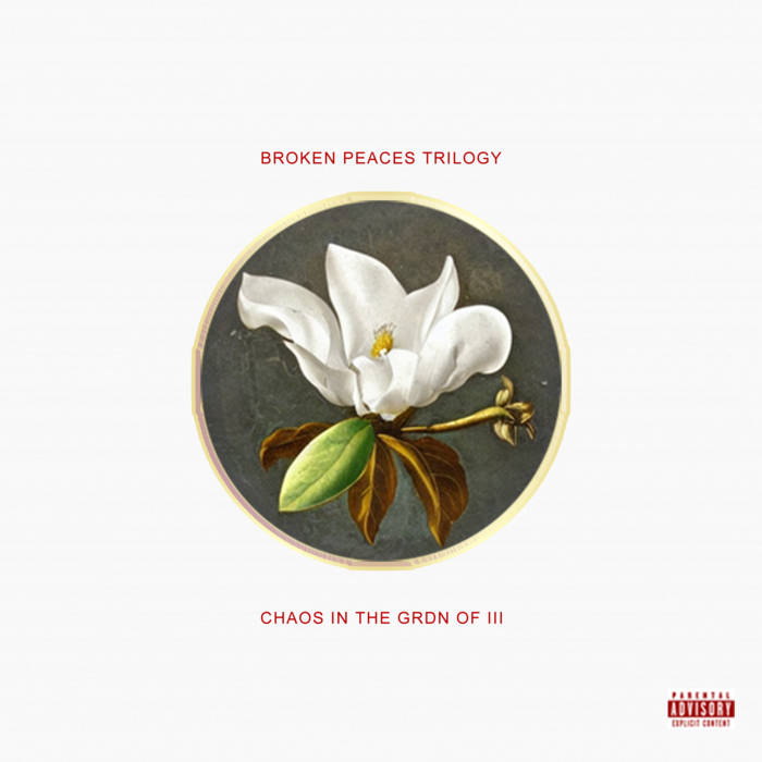 Broken Peaces Trilogy Cover art Chaos In The GRDNofiii